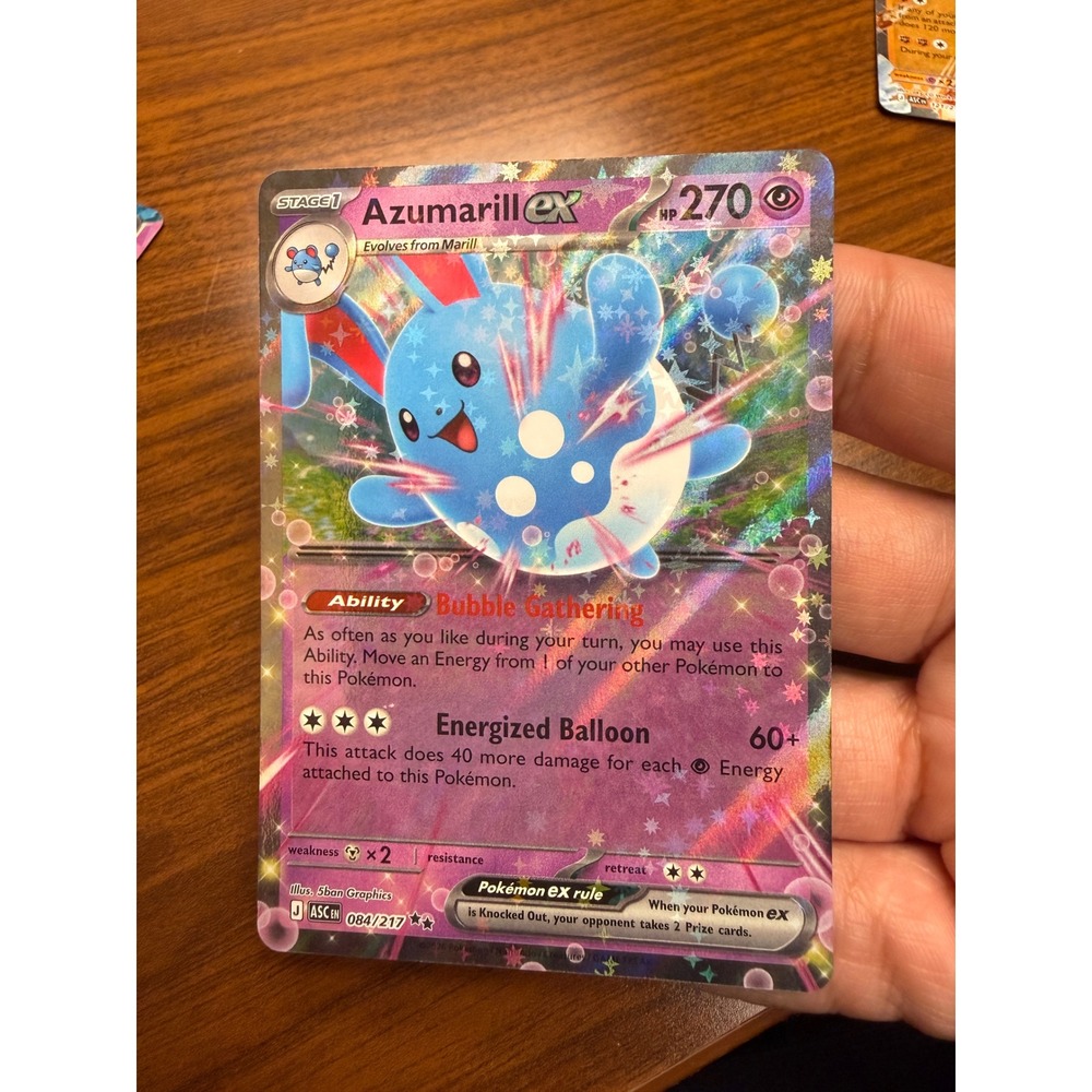 Pokemon TCG ASC ex Set Terapagos 170/217 Koraidon 121/217 Azumarill 084 - Picture 4 of 7